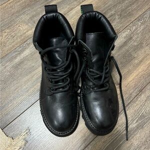 Zara Boys  Black lace Boots